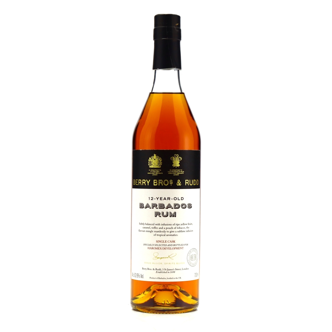 Foursquare 12 Year Old Berry Brothers and Rudd / Haromex Development