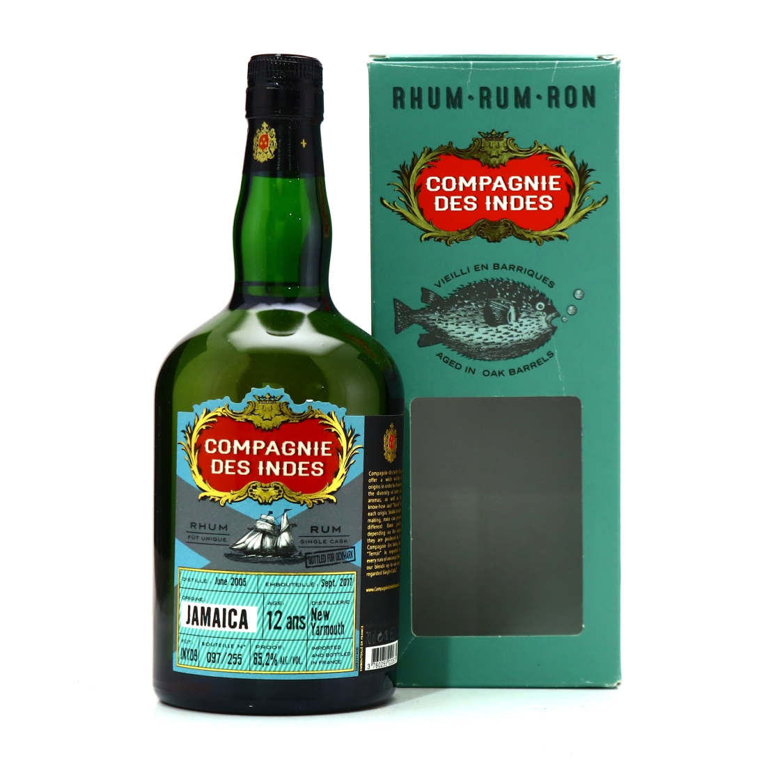 New Yarmouth 2005 Compagnie des Indes 12 Year Old / Denmark