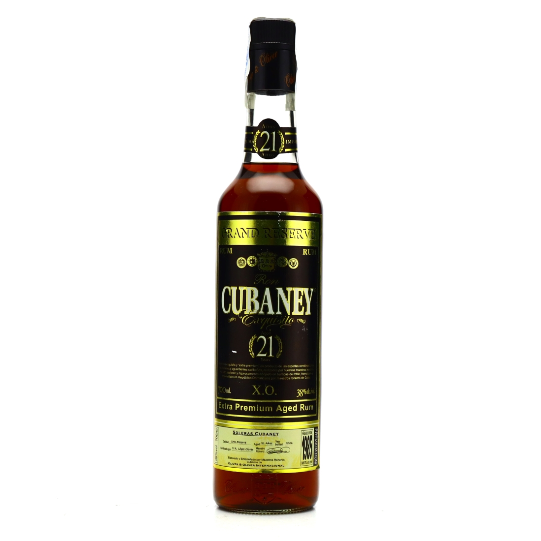 Cubaney Exquisito 1985 Gran Reserva solera 21 Years