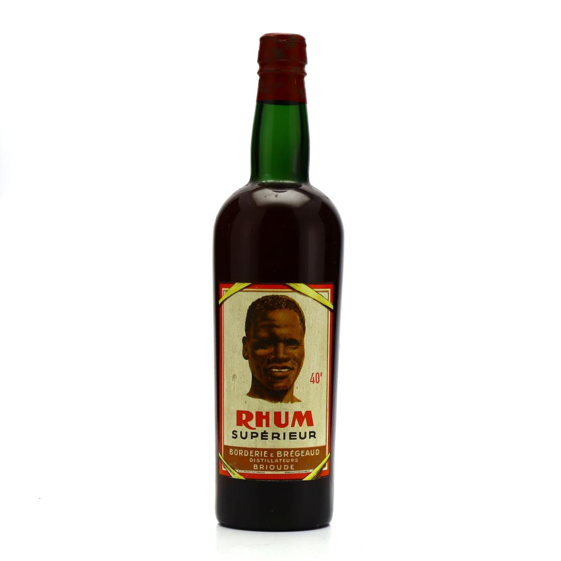 Borderie and Bregeaud Rhum Superieur circa 1950s