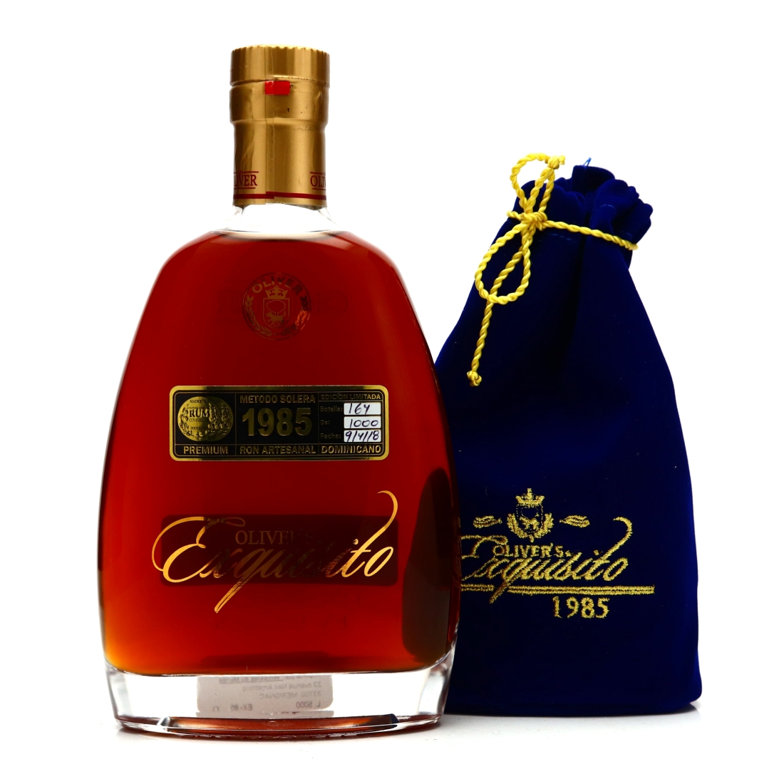 Oliver's Exquisito 1985 Solera Rum