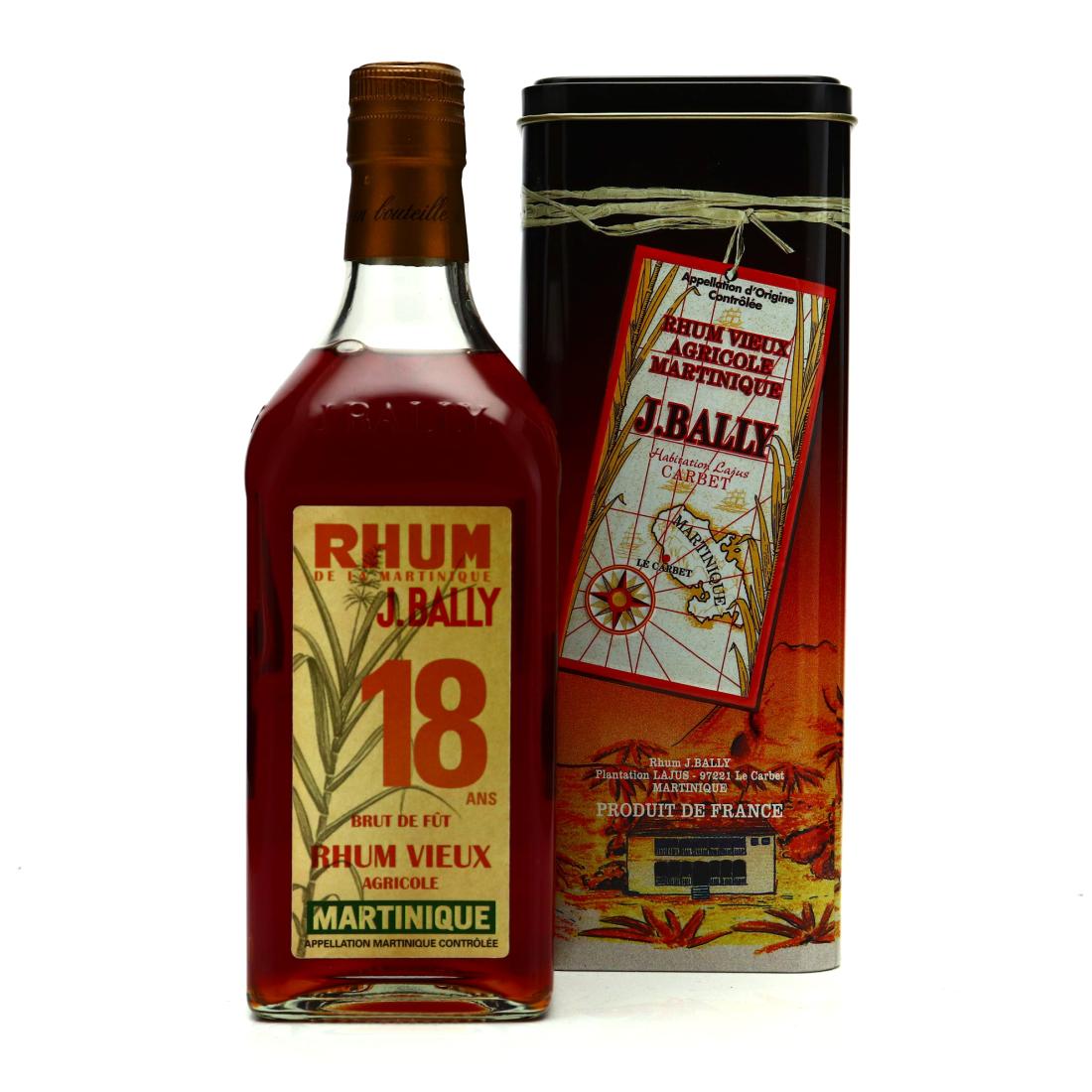 Image for J. Bally 2000 Single Cognac Cask 18 Year Old -