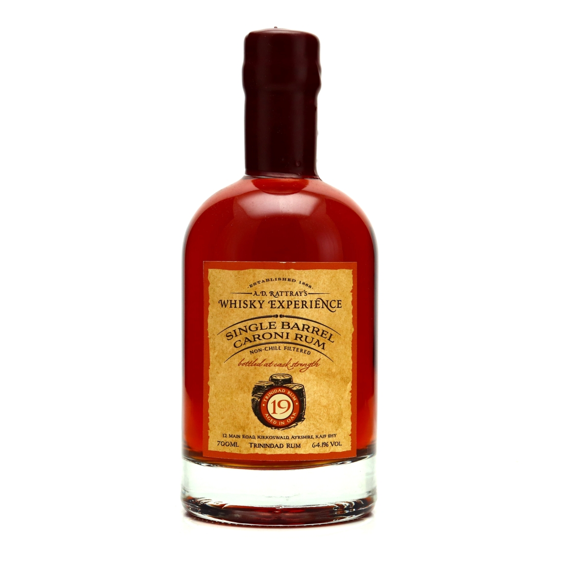 Image for Caroni A.D. Rattray​'s Whisky Experience 19 Year Old