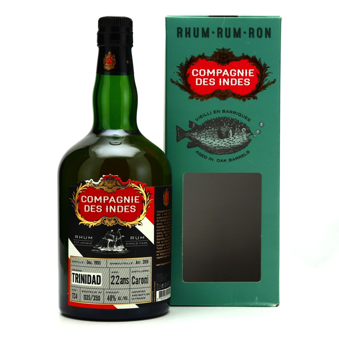 Caroni 1993 Compagnie des Indes 22 Year Old