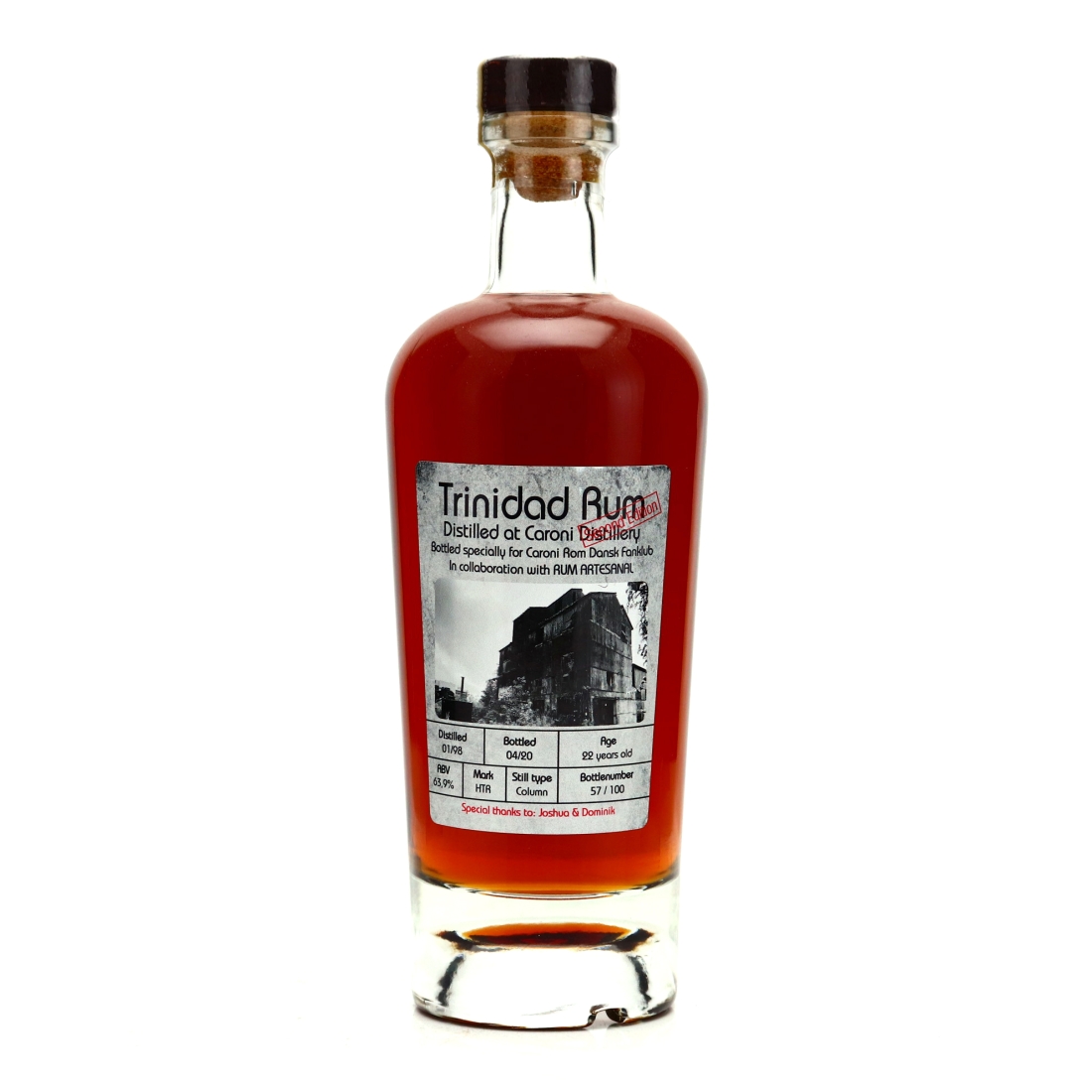 Caroni HTR 1998 Rom Dansk Fanklub 22 Year Old Second Edition