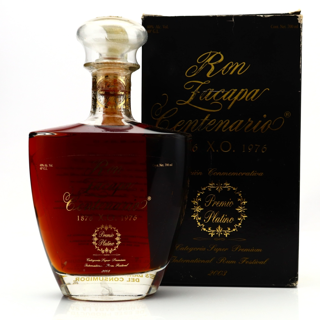 Image for Ron Zacapa Centenario XO Premio Platino