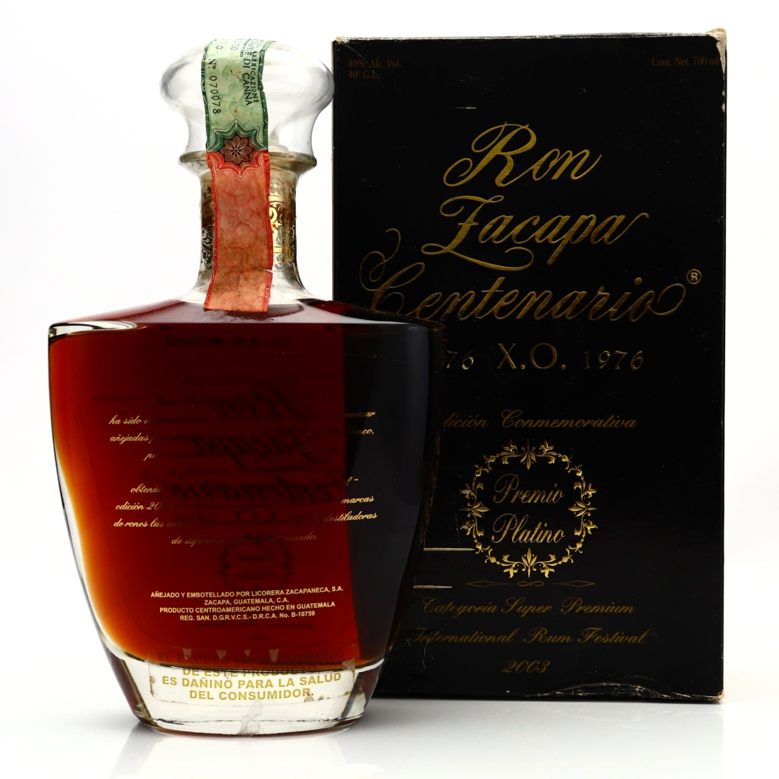 Image for Ron Zacapa Centenario XO Premio Platino