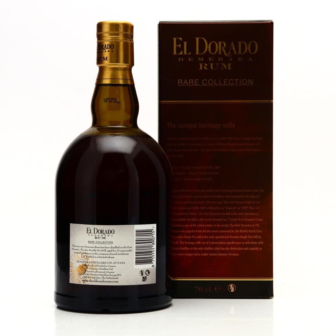 Image for Port Mourant PM 1999 El Dorado Rare Collection 15 Year Old