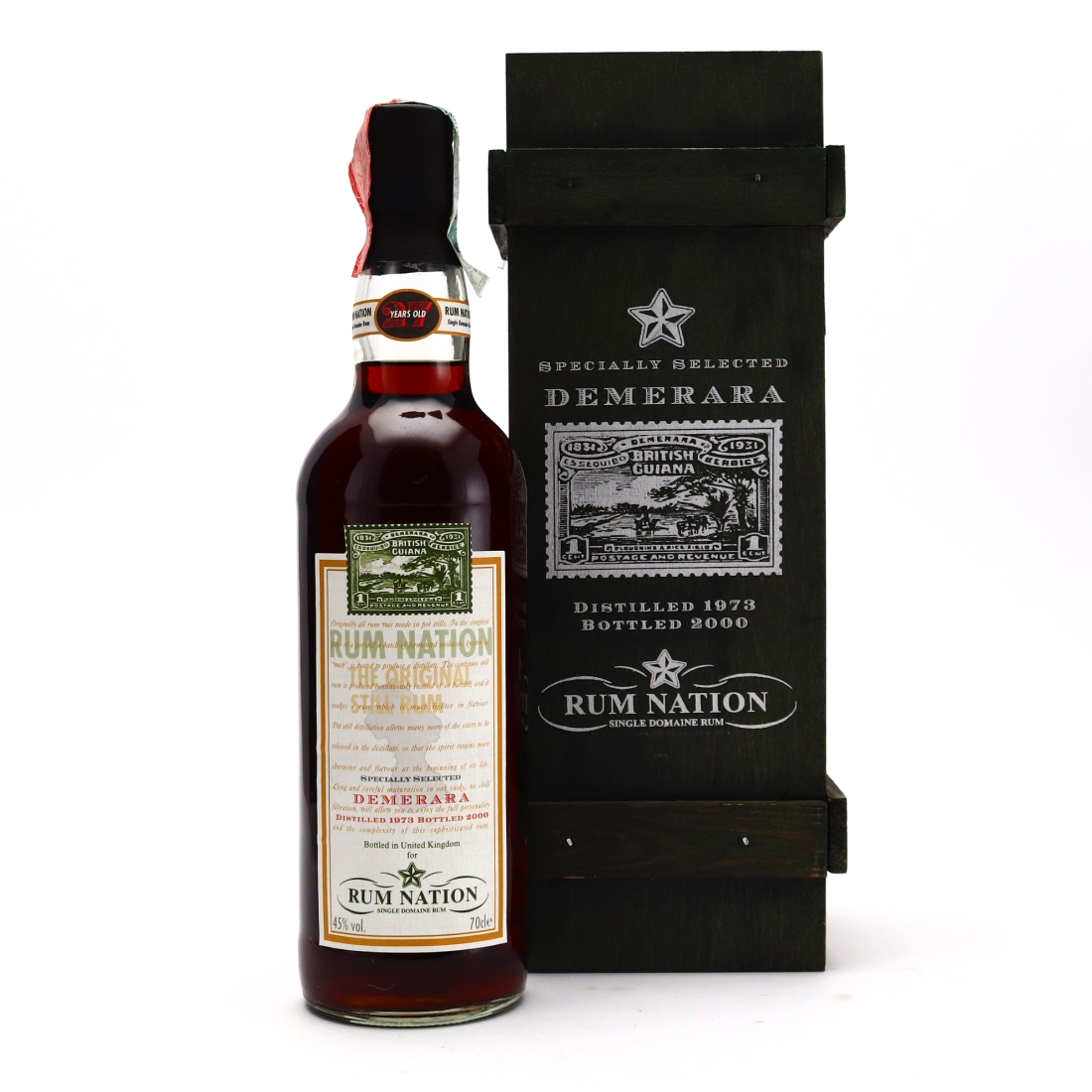 Demerara Rum 1973 Rum Nation 27 Year Old