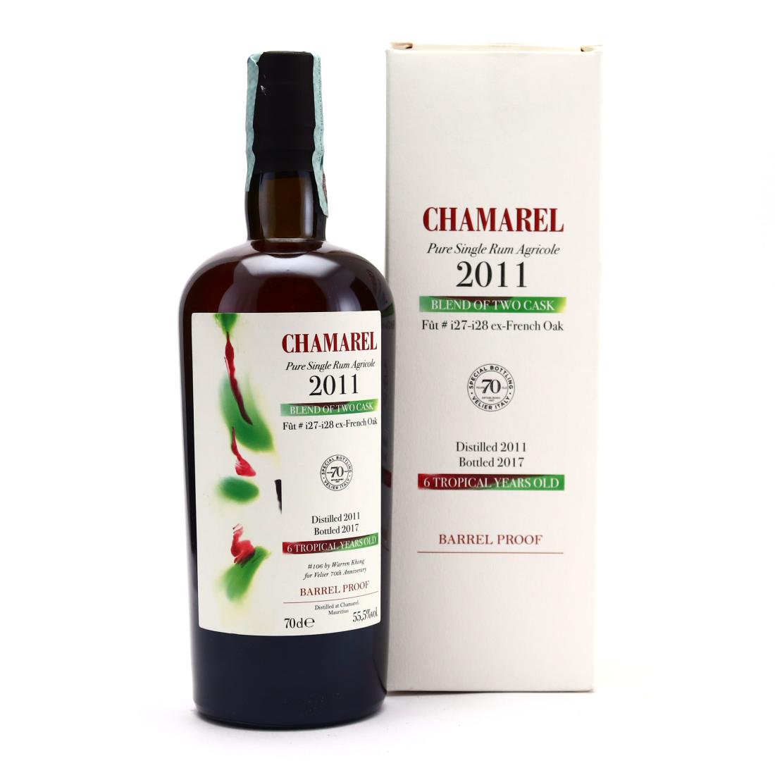 Image for Chamarel 2011 Blend of Two Cask 6 Year Old - #108 by Warren Khong