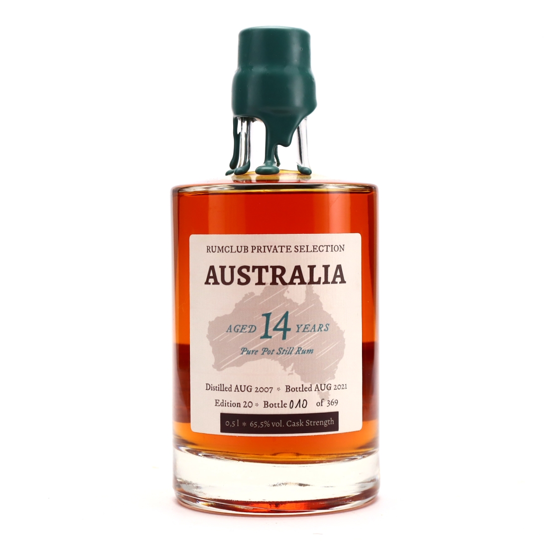 Australia Rum 14 Year Old Spirit of Rum 50cl