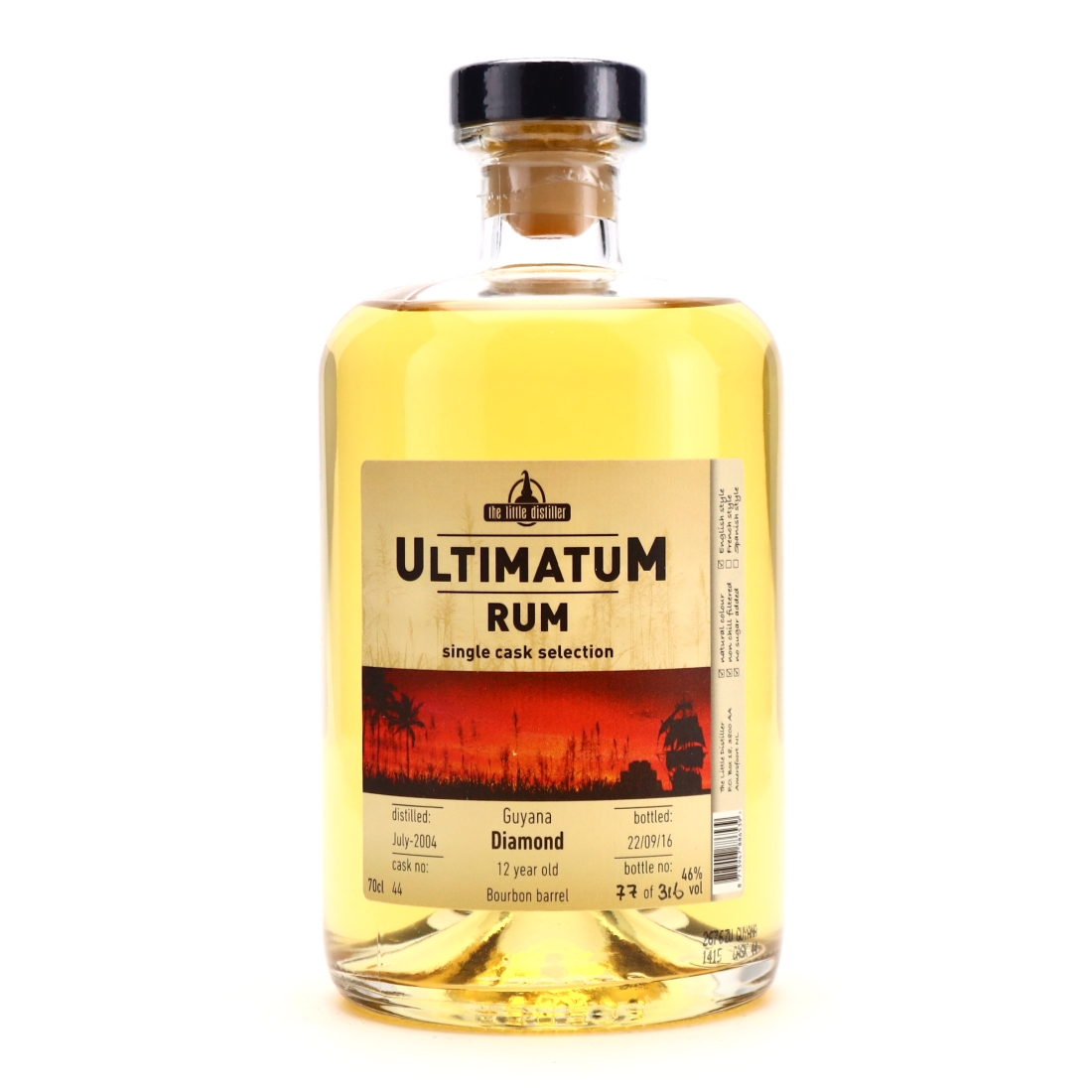 Diamond 2004 Ultimatum Rum 12 Year Old 