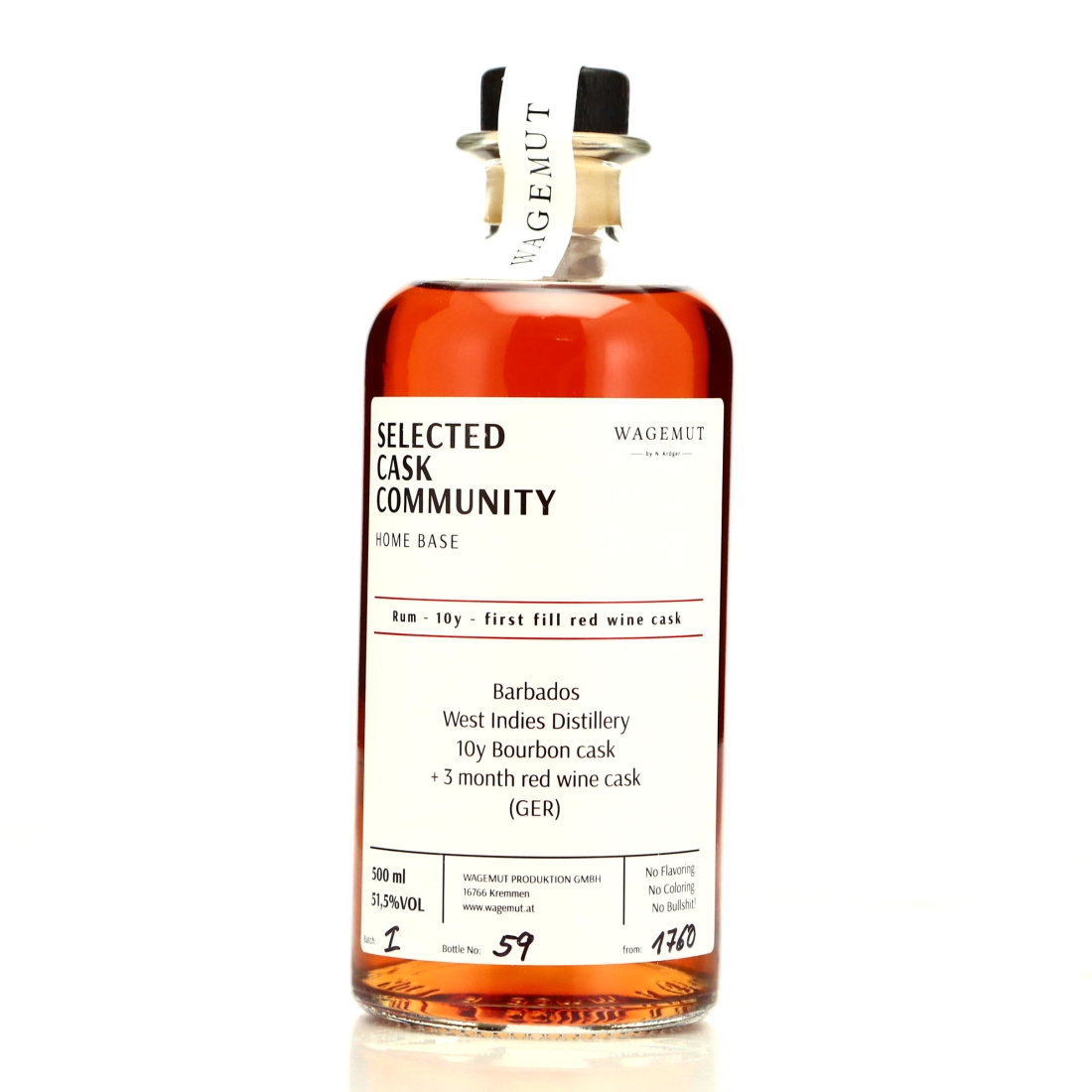 WIRD 10 Year Old Wagemut 50cl