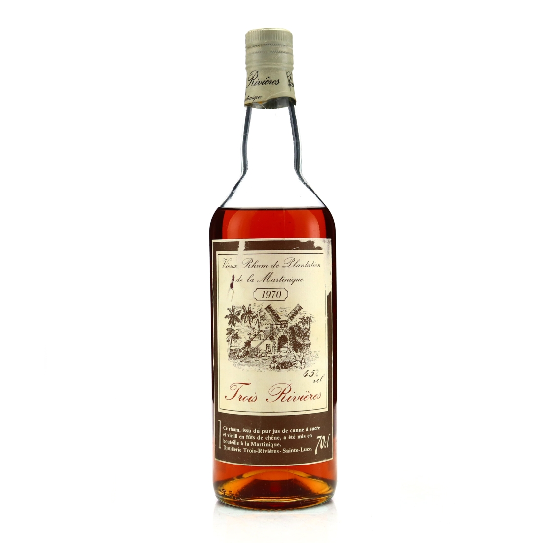 Trois Rivieres 1970 Rhum Vieux - Collection Only