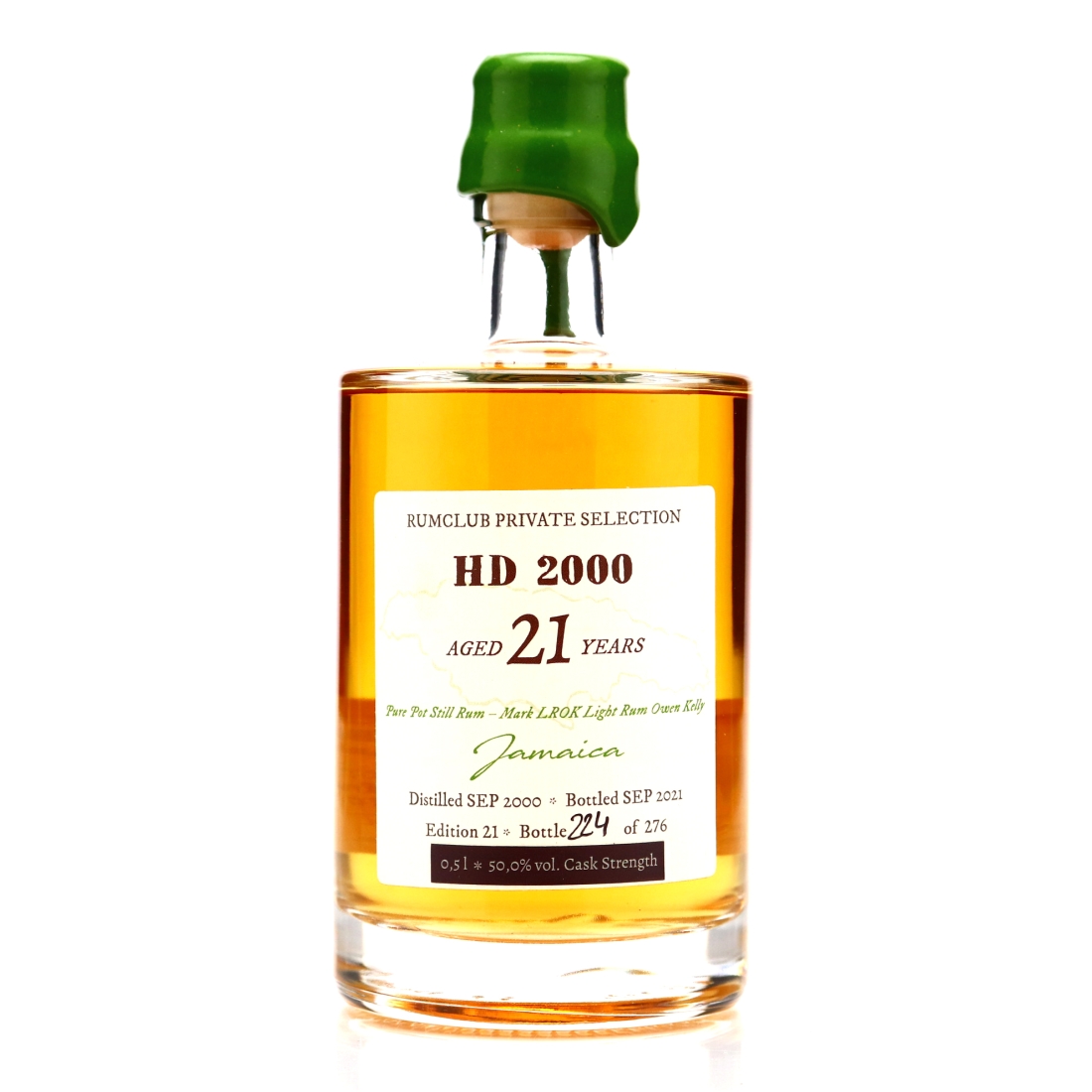 Hampden LROK 2000 Spirit of Rum 21 Year Old 50cl