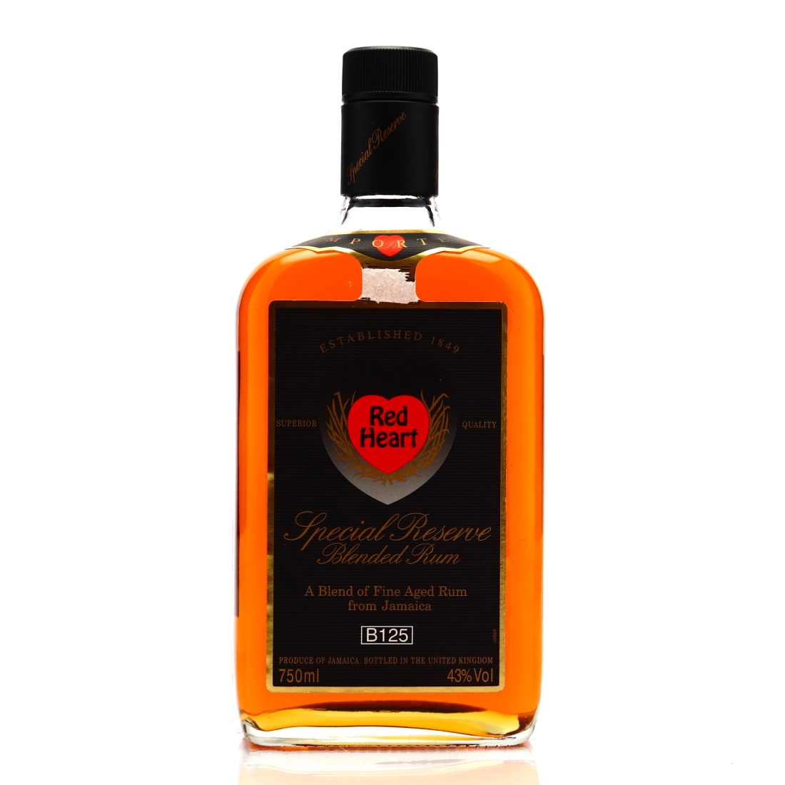 Red Heart Jamaica Rum Special Reserve 75cl / SA Import