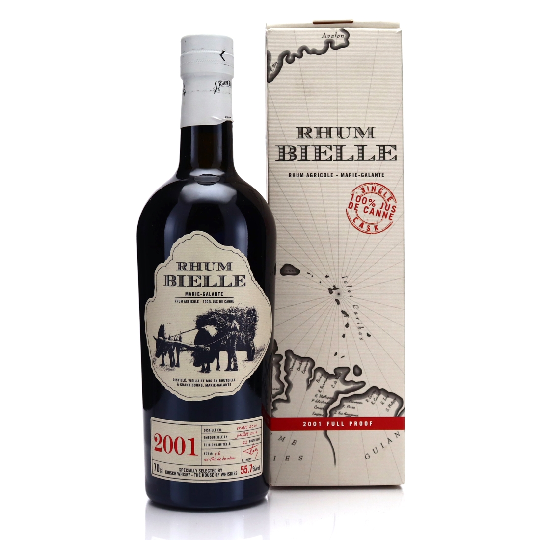 Bielle 2001 Single Cask 14 Year Old #56 / Kirsch Whisky