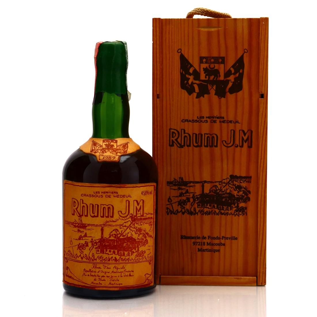Rhum J.M 1989 Rhum Vieux