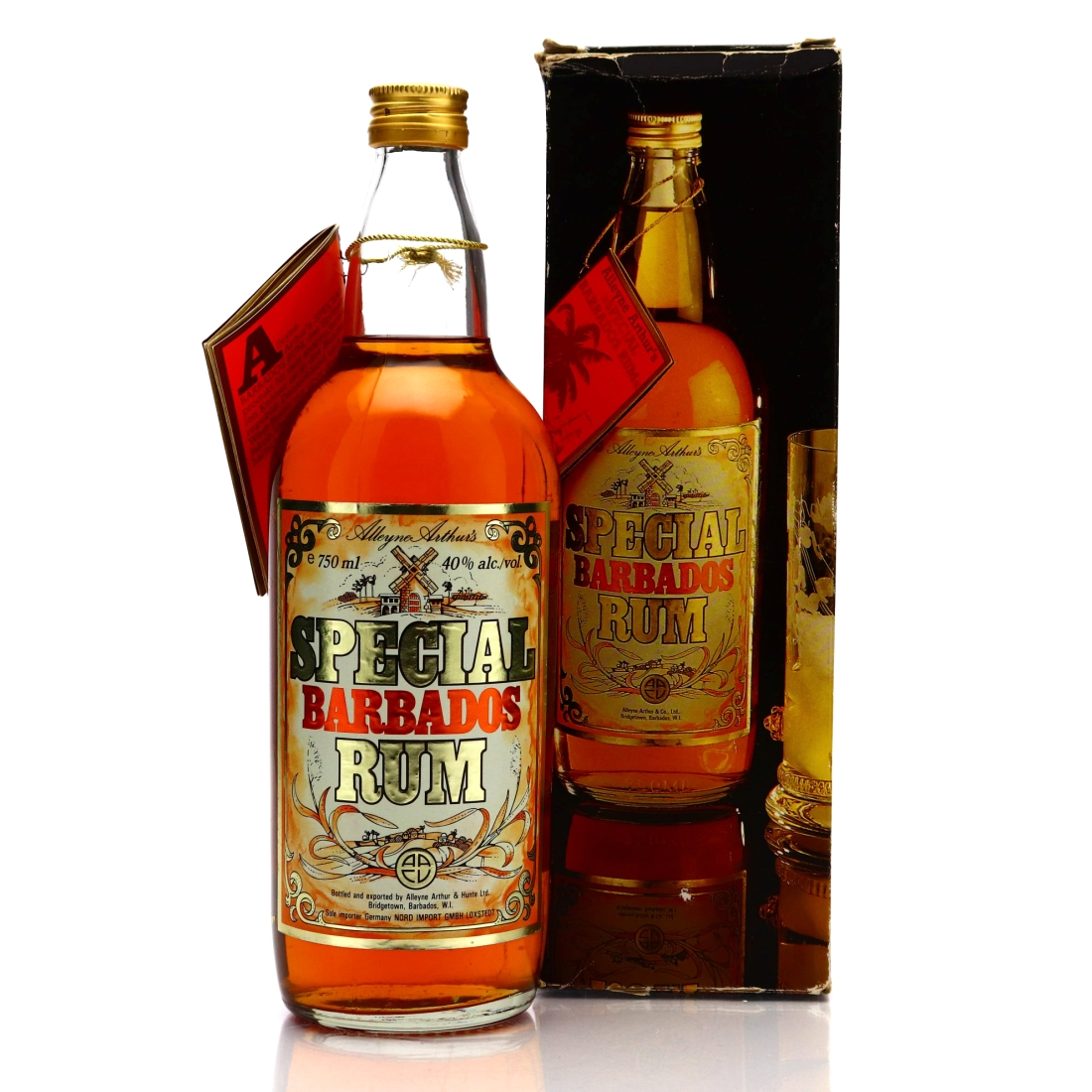 Alleyne Arthur's Special Barbados Rum 1980s / NORD Import