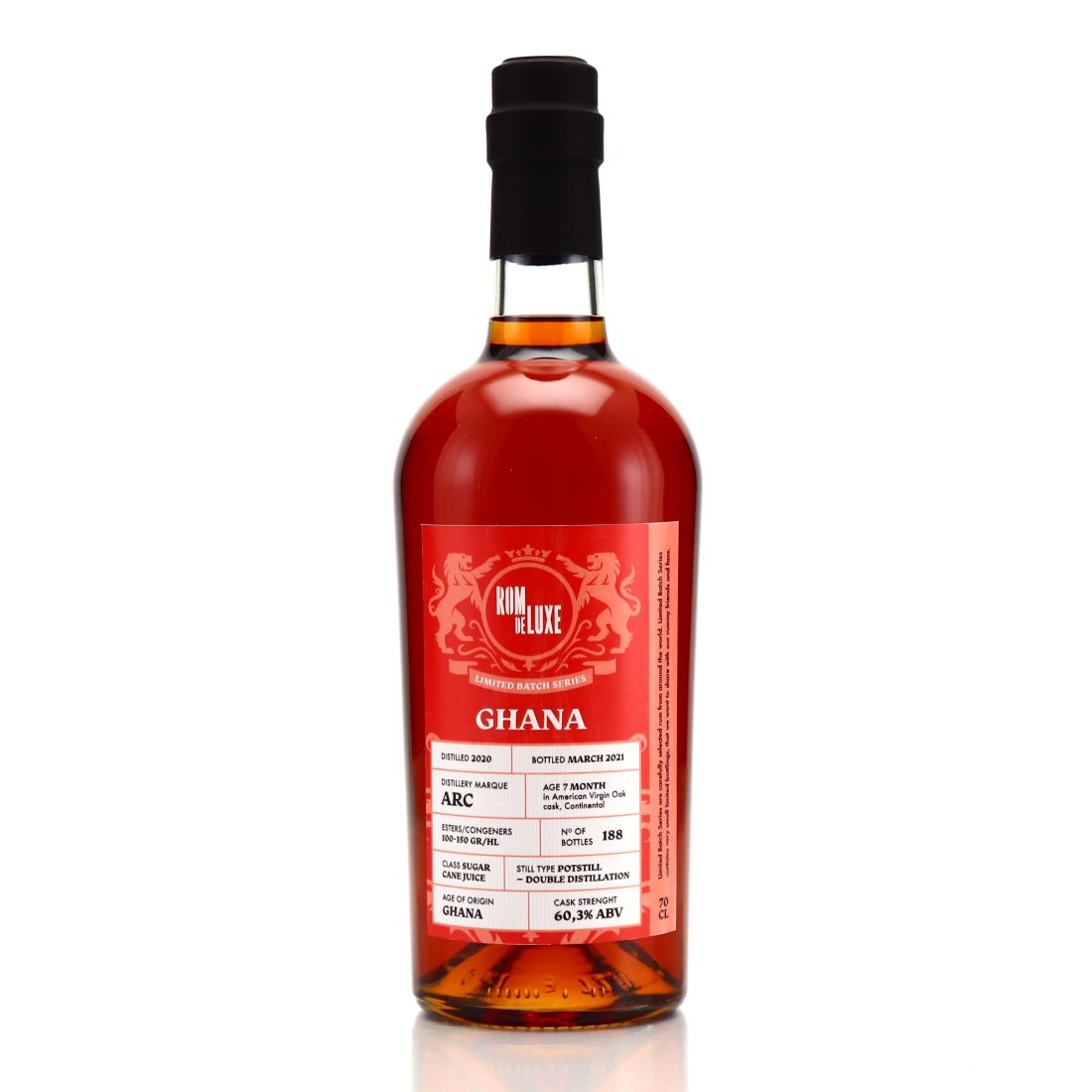 Ghana ARC 2020 Rum de Luxe 7 Month Old Limited Batch Series