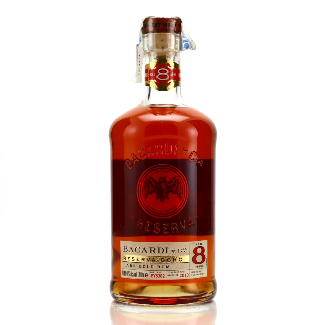 Bacardi 2010 Reserva Ocho 8 Year Old