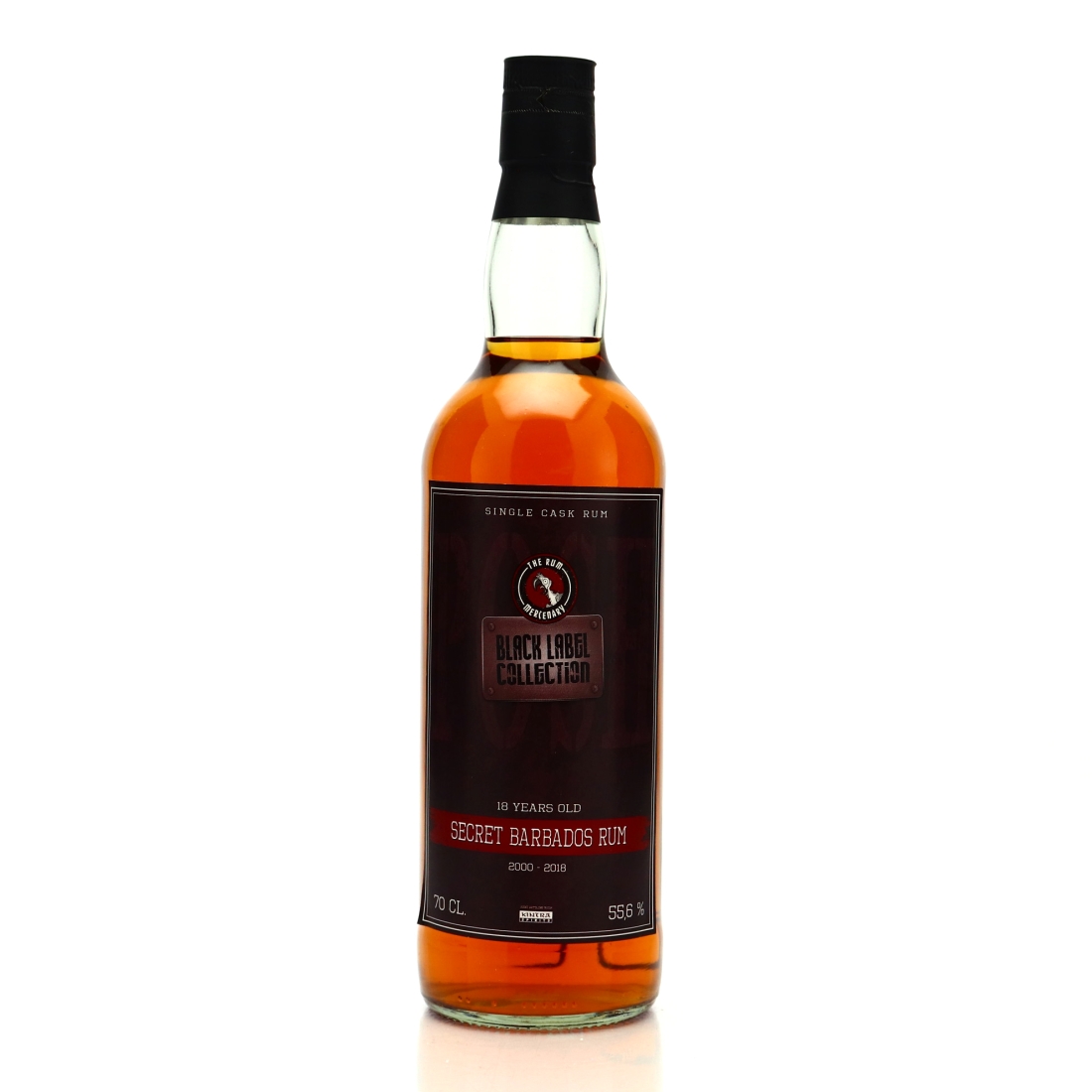 Barbados Rum 2000 The Rum Mercenary 18 Year Old Black Label
