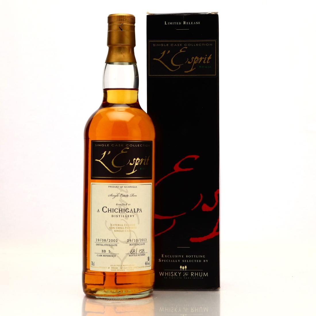Nicaragua Rum 2002 L'Esprit