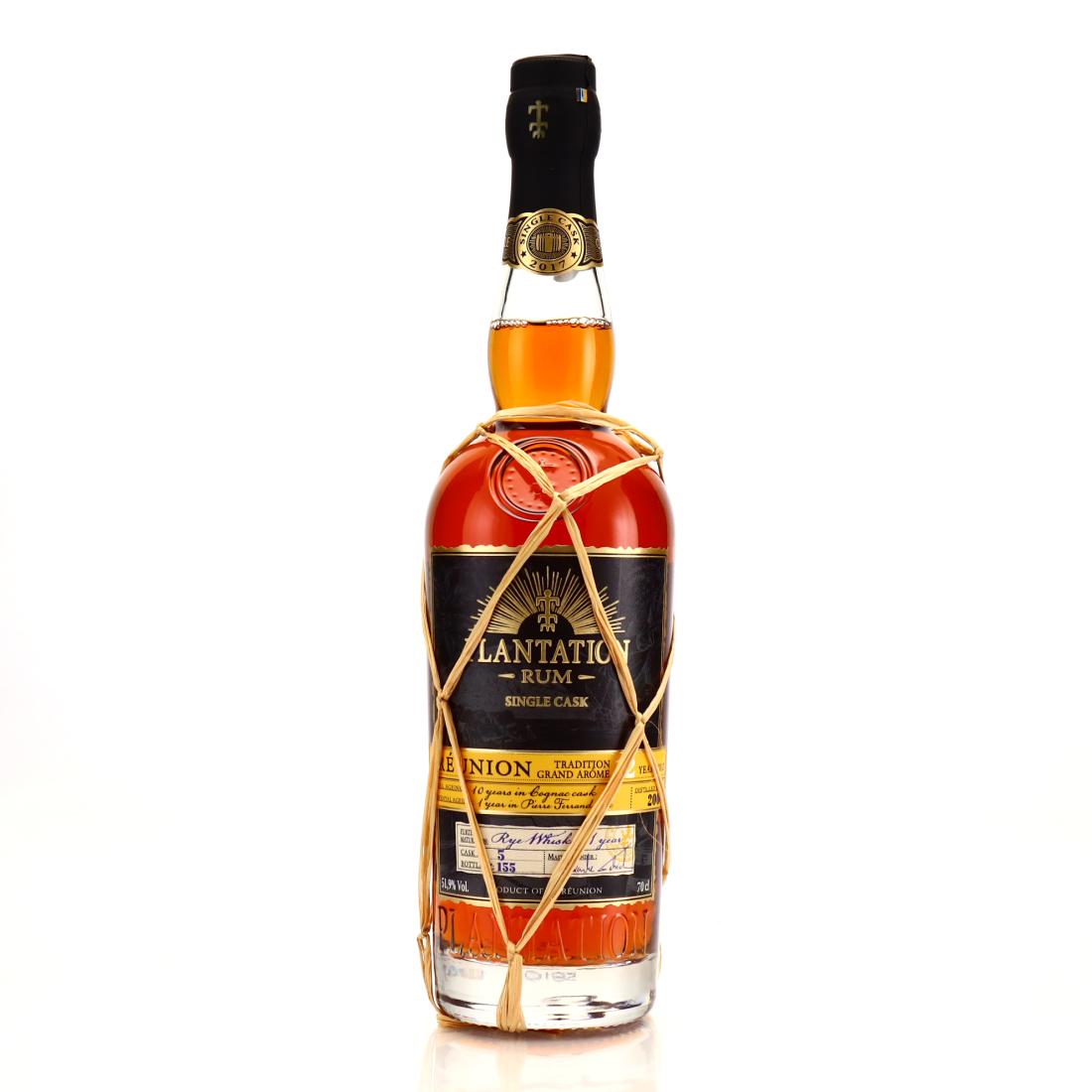 Reunion Rum 2005 Plantation 12 Year Old Single Rye Whiskey Cask Finish #5
