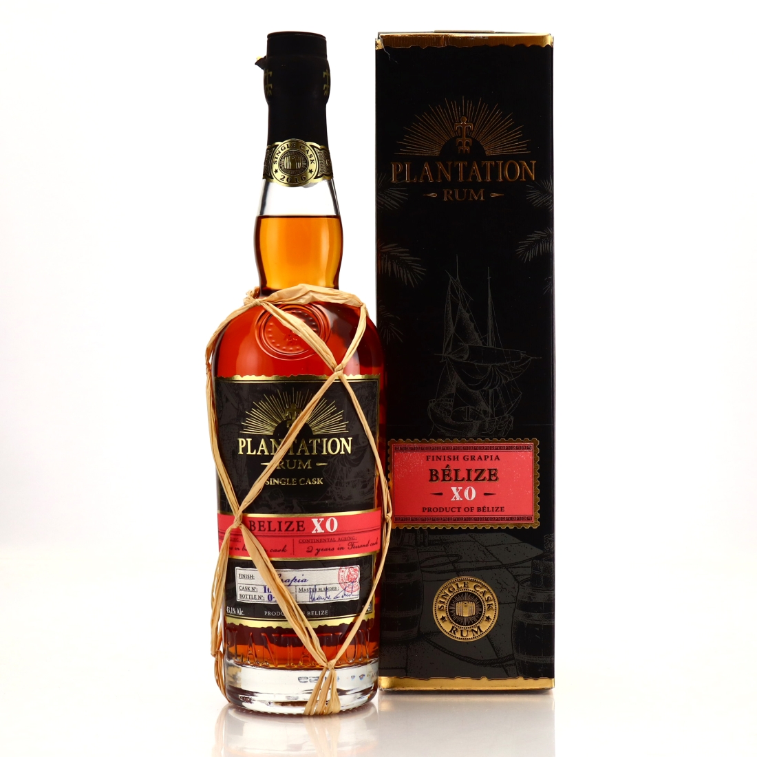 Belize Rum XO Plantation Single Grapia Cask Finish #10