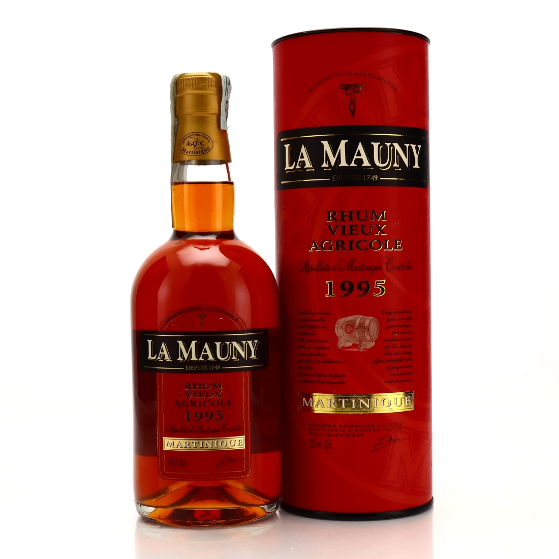 La Mauny 1995 Rhum Vieux