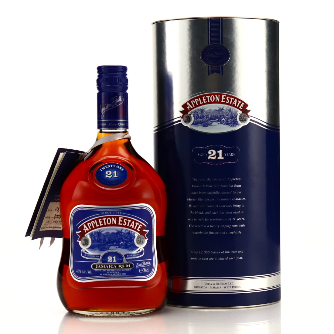 Appleton Estate 21 Year Old Rum | Rum Auctioneer Appleton Estate 21 Year Old Rum | Rum Auctioneer