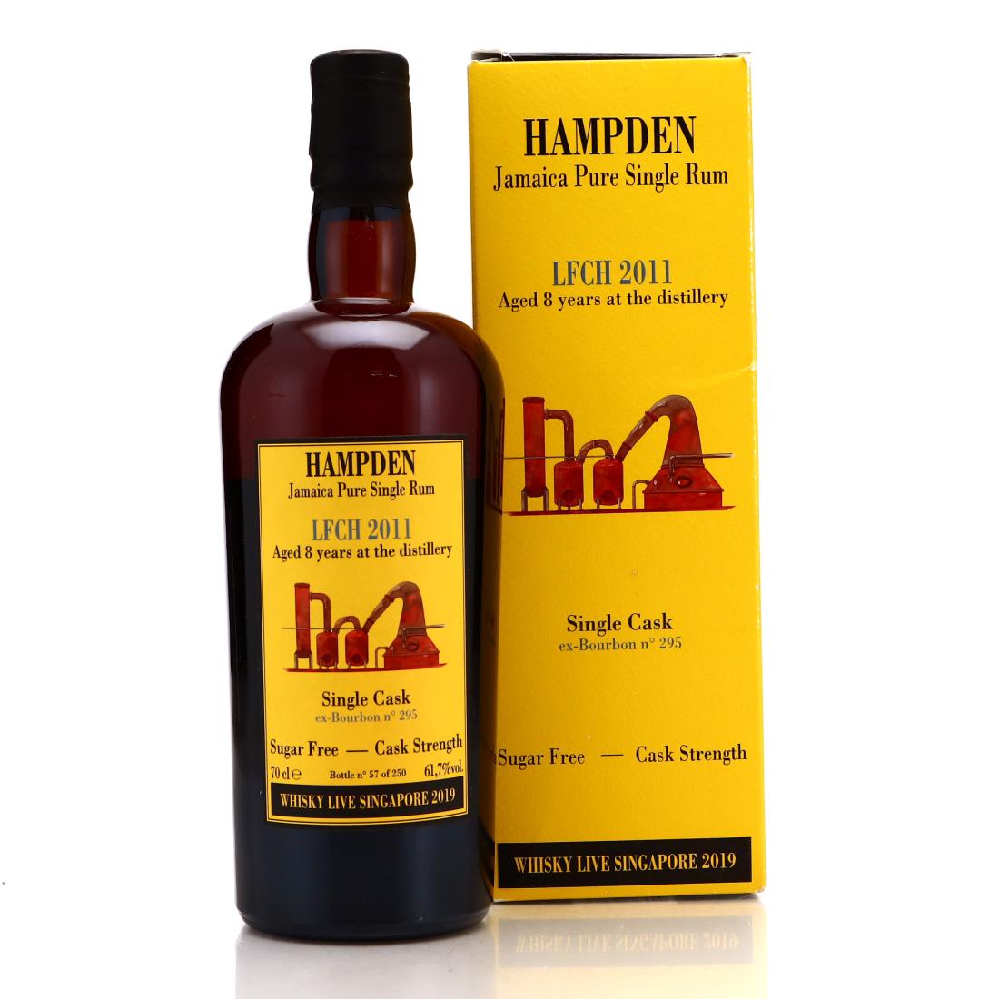 Image for Hampden LFCH 2011 Habitation Velier 8 Year Old