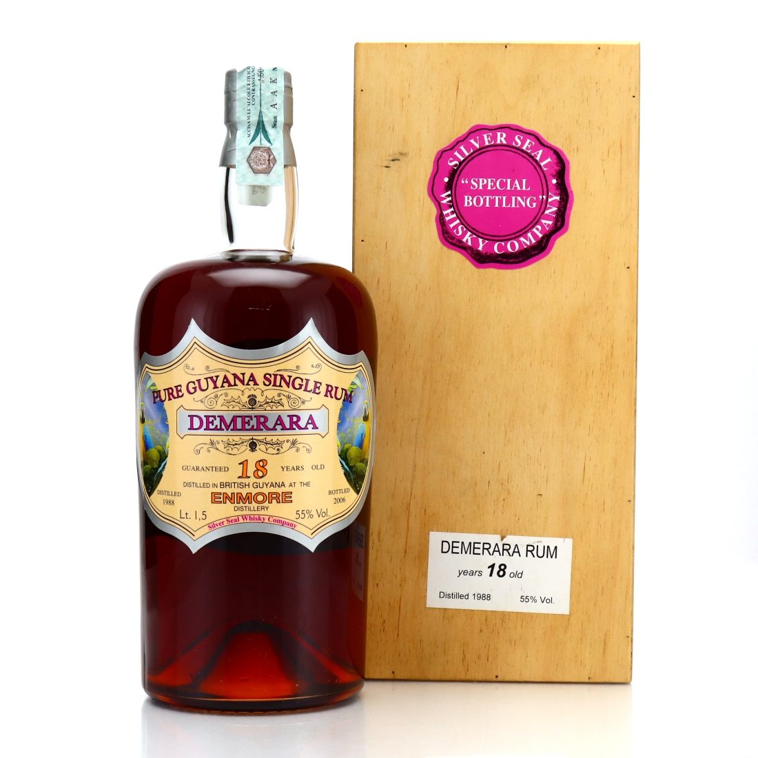 Enmore 1988 Silver Seal 18 Year Old 1.5 Litre