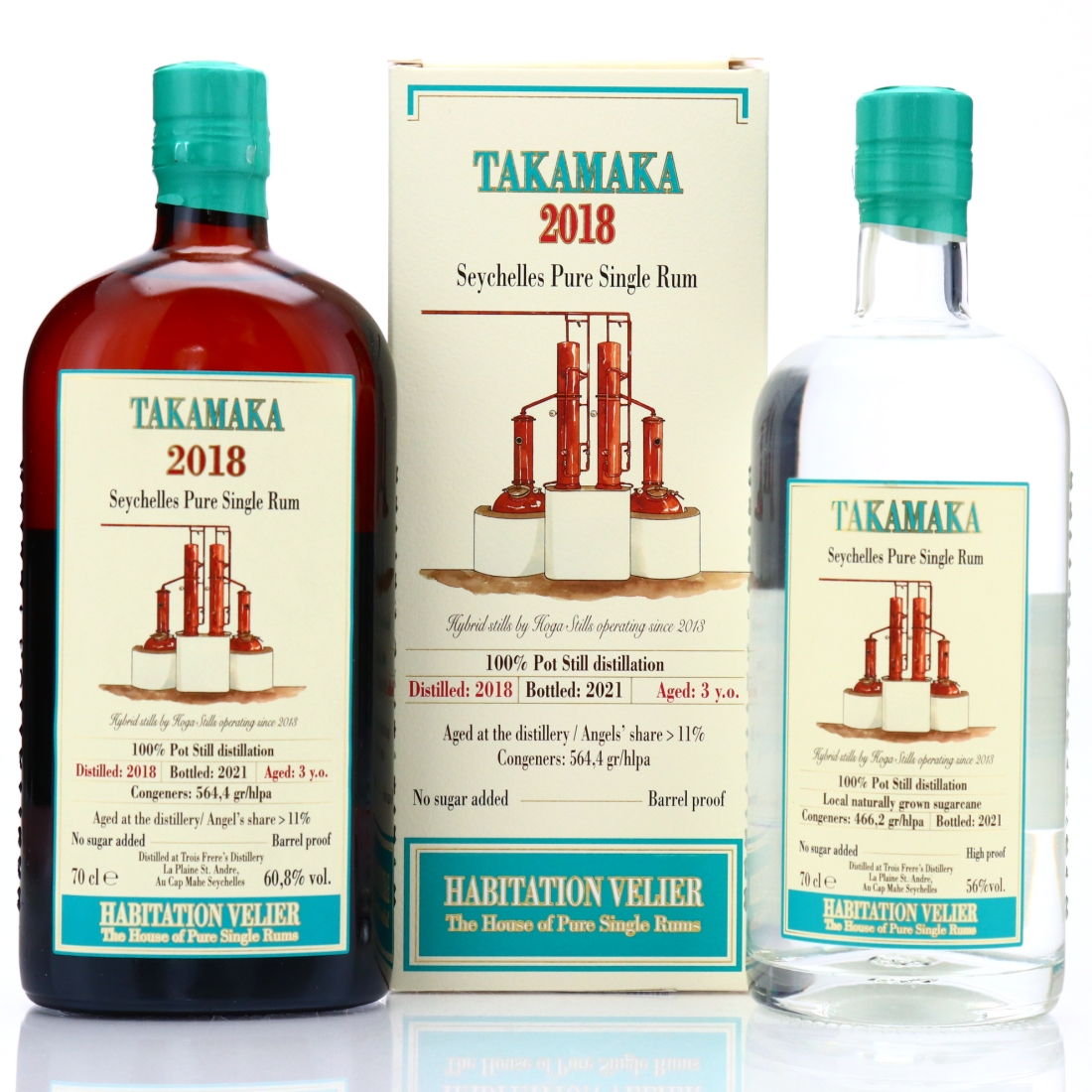 Takamaka Habitation Velier 2 x 70cl
