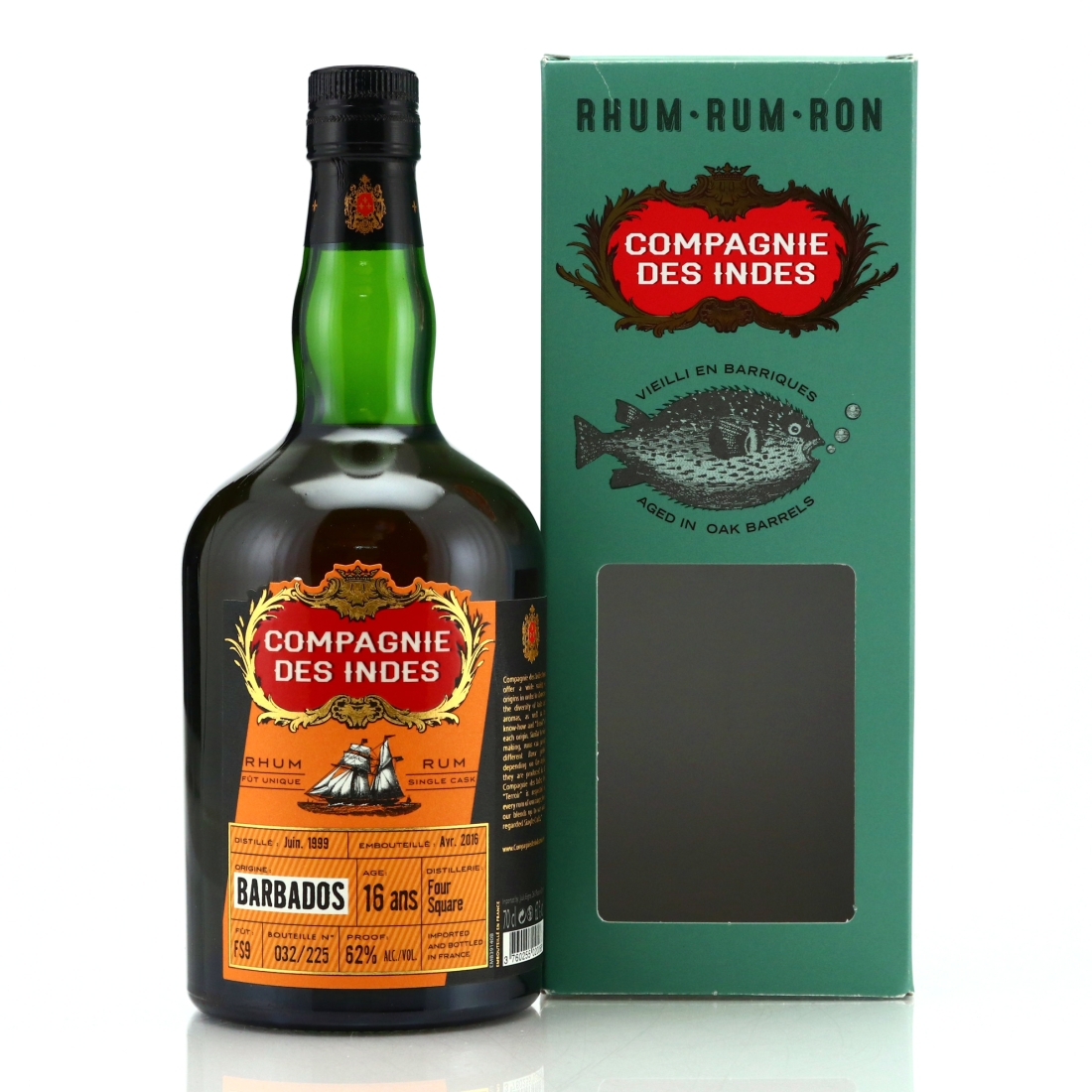 Foursquare 1999 Compagnie des Indes 16 Year Old