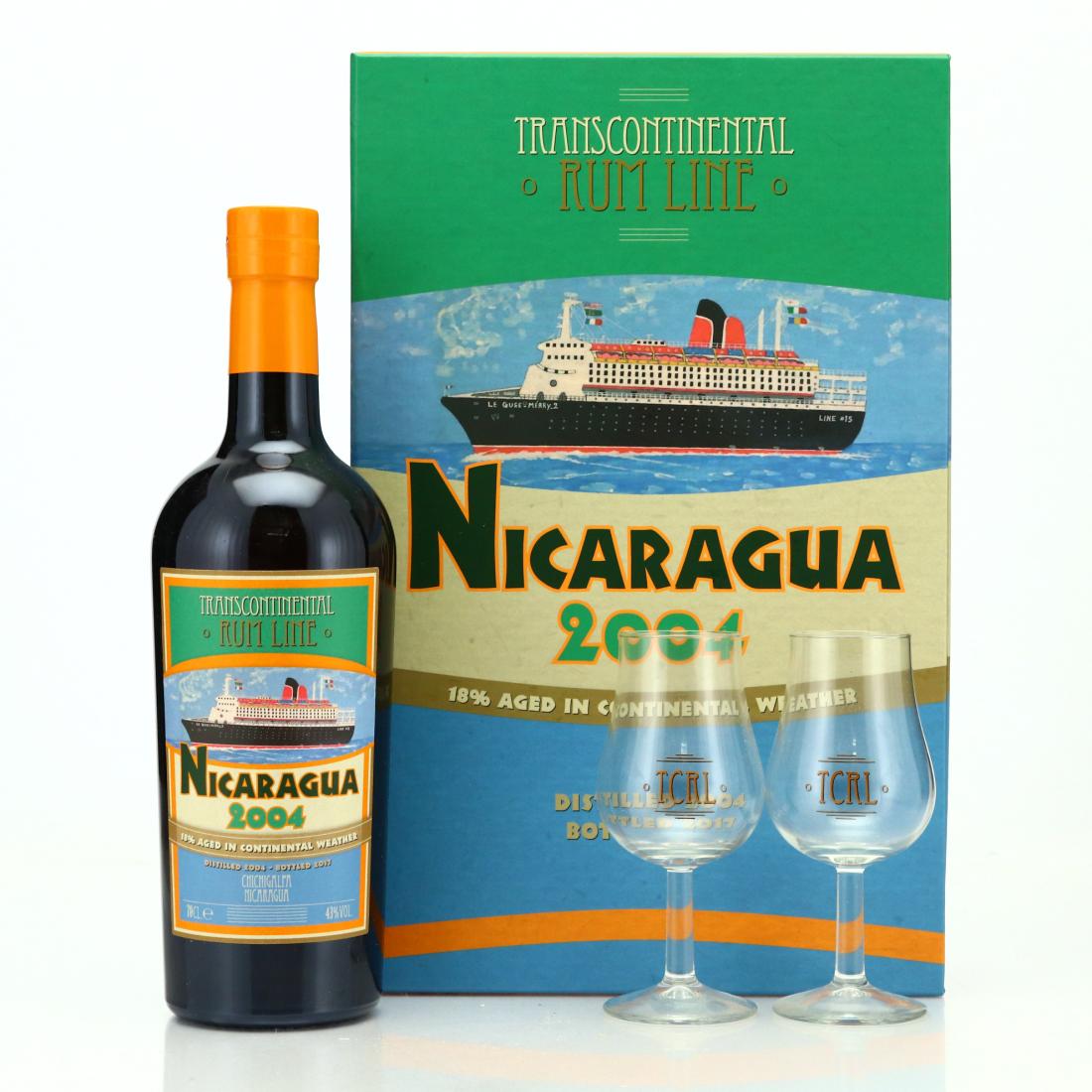 Nicaragua Rum 2004 Transcontinental Rum Line Gift Pack