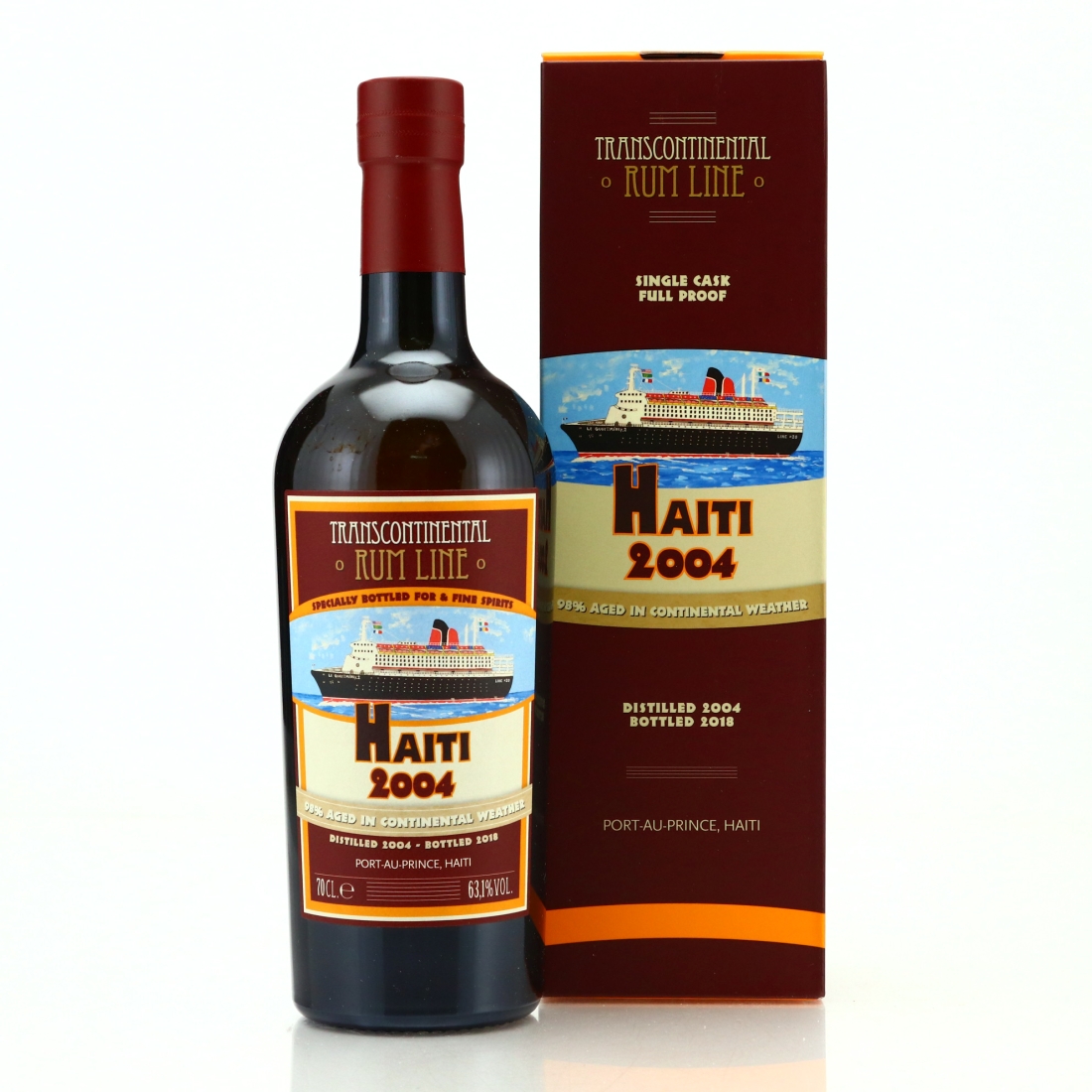 Haiti 2004 Transcontinental Rum Line #20 / & Fine Spirits