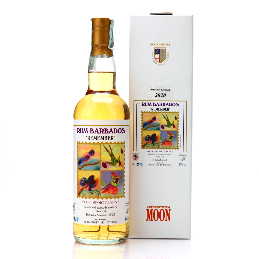Barbados Rum 'Remember' Moon Import Reserve 2020