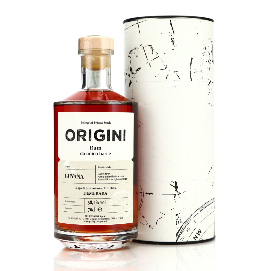 Demerara Rum 2003 Pellegrini Private Stock