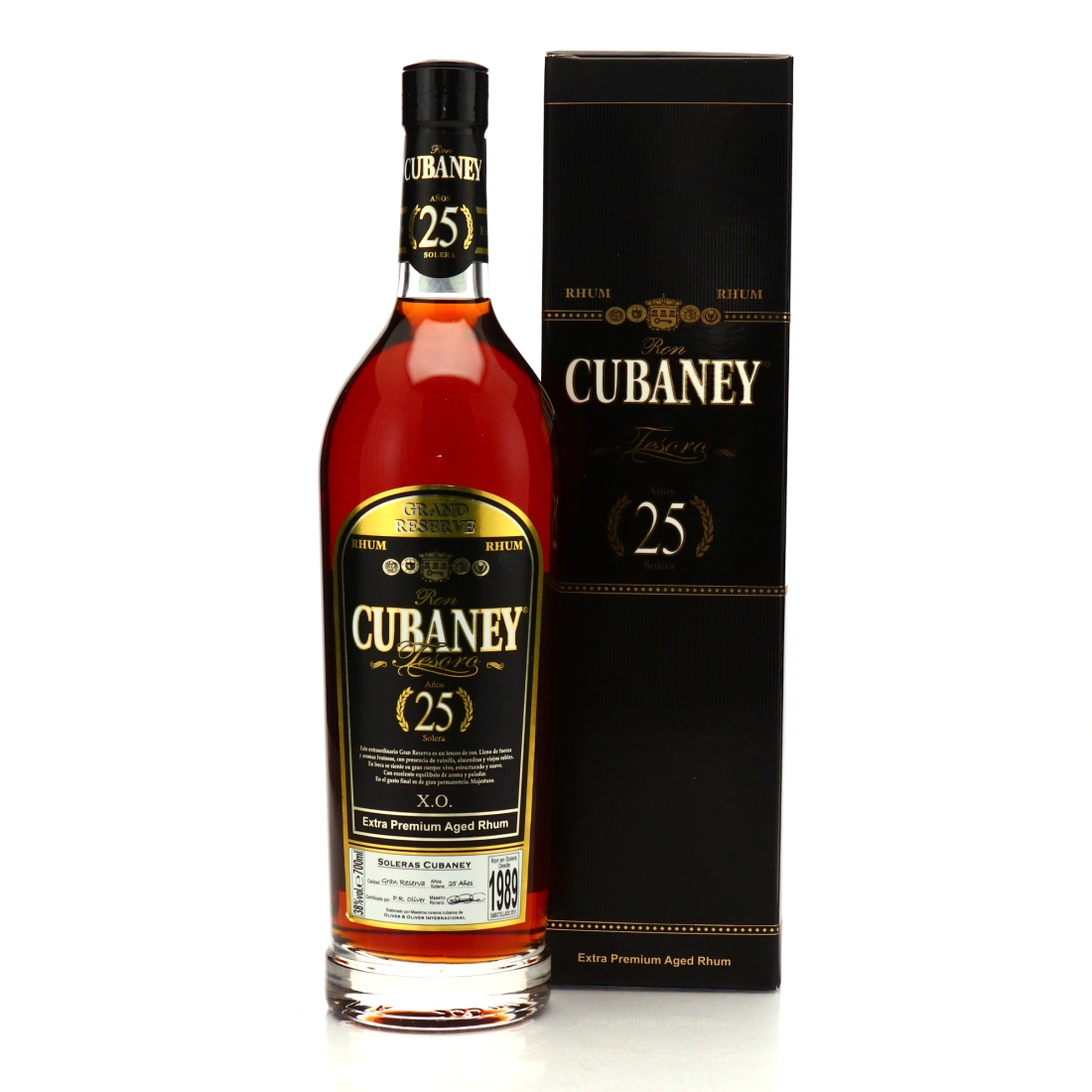 Ron Cubaney Grand Reserve 25 Year Solera