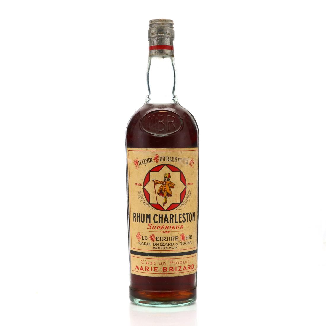 Marie Brizard Rhum Charleston 1 Litre 1950s