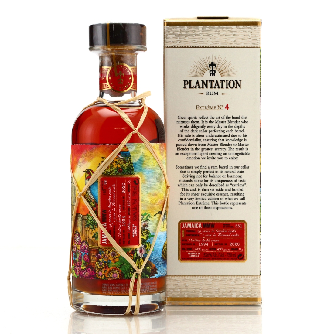 Image for Clarendon MMW 1994 Plantation 26 Year Old Extreme No.4 75cl