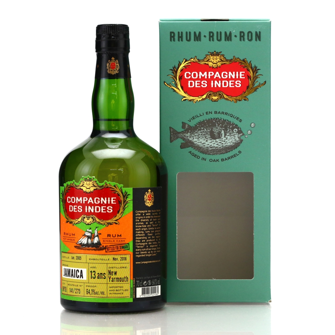 New Yarmouth 2005 Compagnie des Indes 13 Year Old / Denmark
