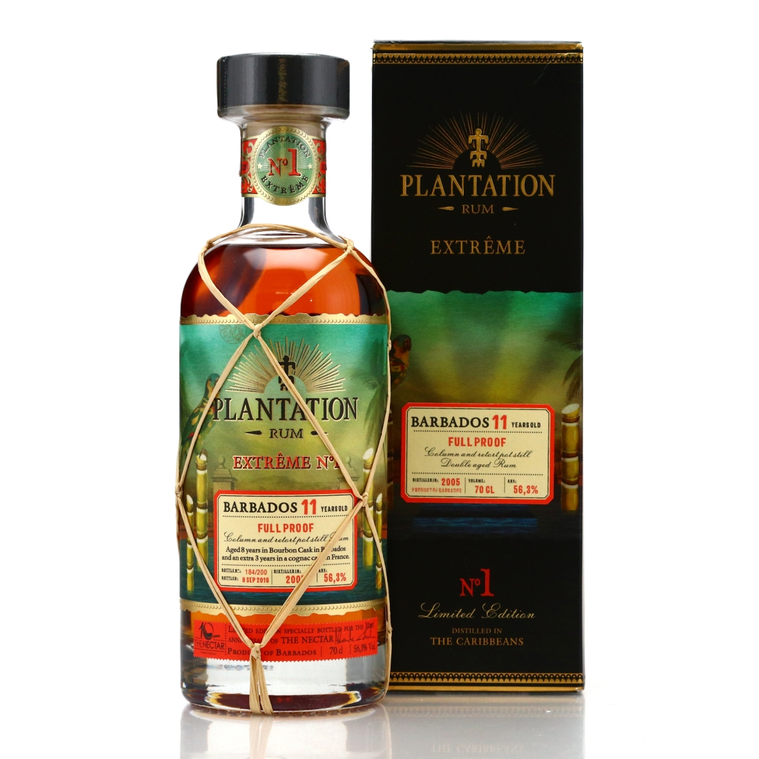 Barbados Rum 2005 Plantation 11 Year Old Extreme No.1 / The Nectar 10th Anniversary