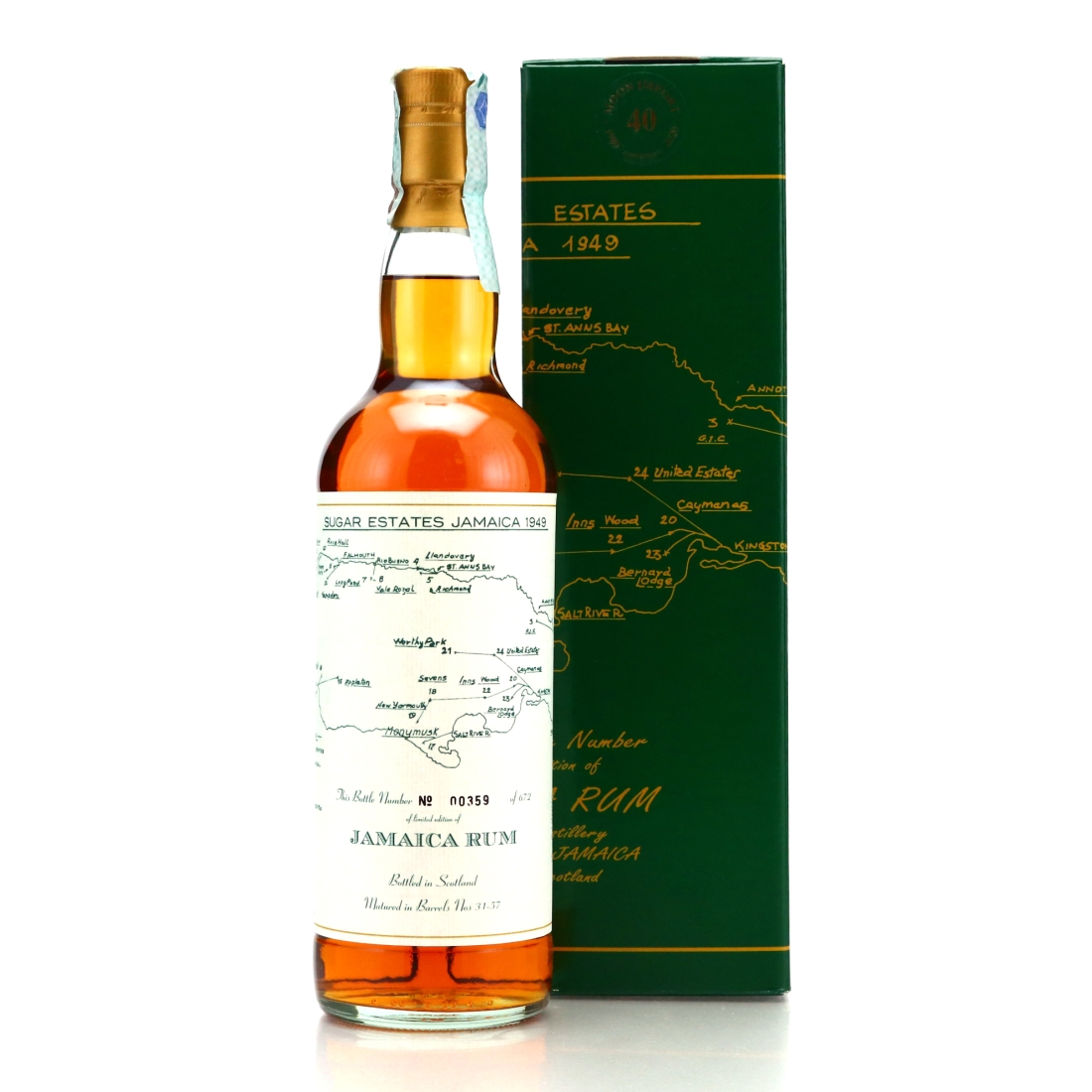 Monymusk 2006 Moon Import / Sugar Estates Jamaica 1949