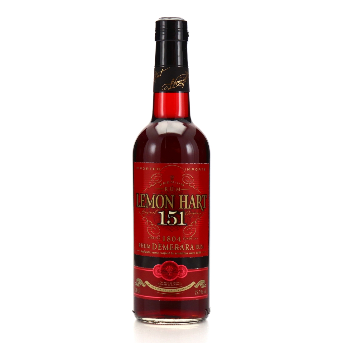 Lemon Hart 151 Proof Demerara Rum