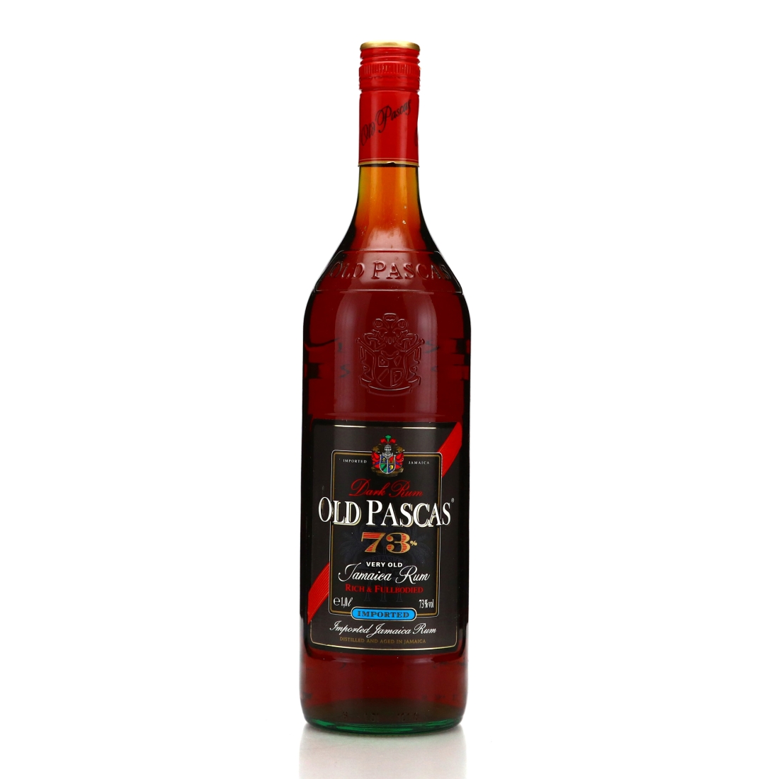 Old Pascas Jamaica Rum 73% 1 Litre