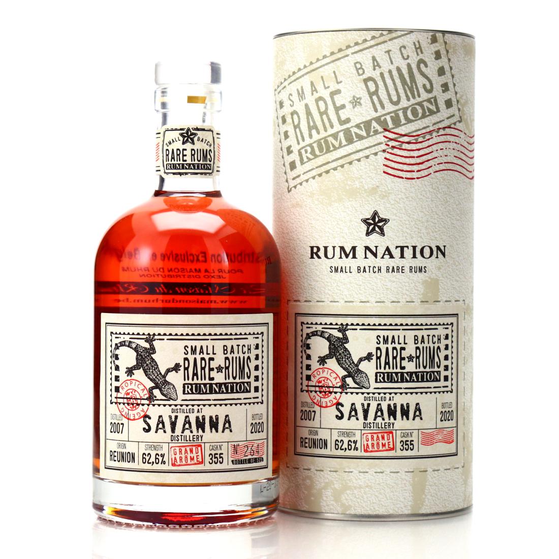 Savanna Grand Arome 2007 Rum Nation Small Batch
