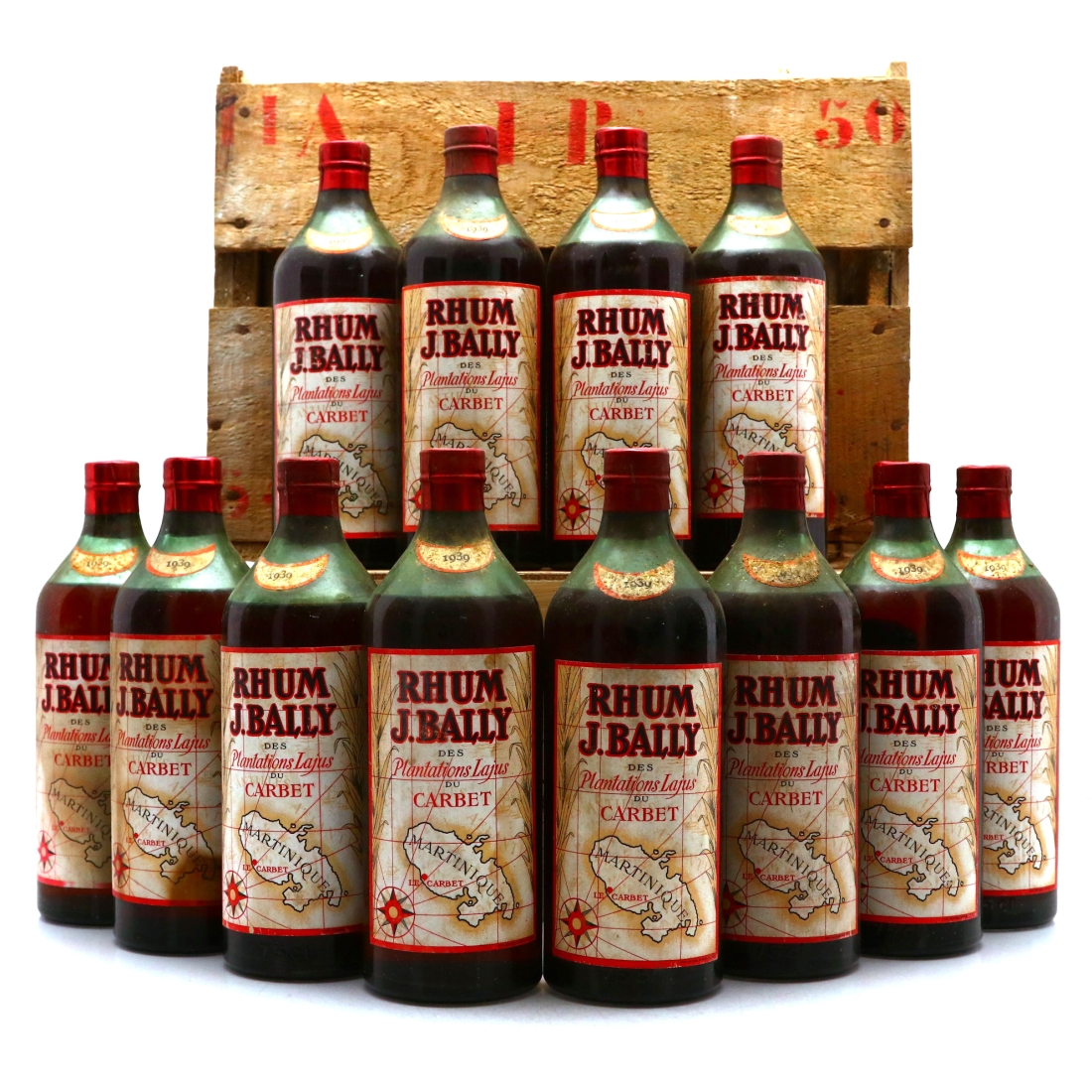 J. Bally 1939 Rhum Vieux 12 x 75cl / Case