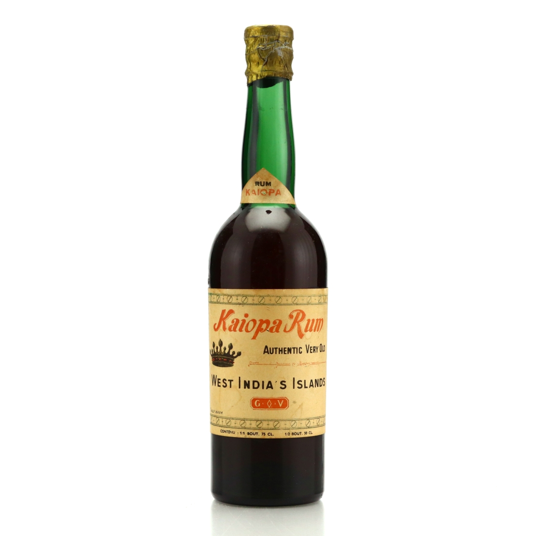 Kaiopa Rum Authentic Very Old circa 1940s